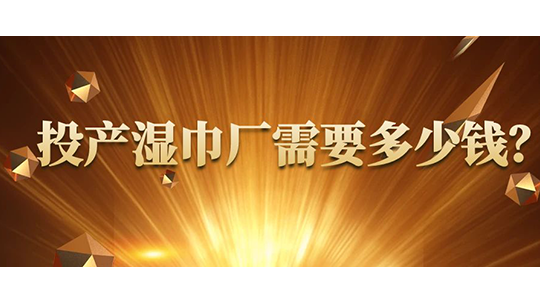 投產(chǎn)濕巾廠需要多少錢？都需要哪些濕巾加工設(shè)備？