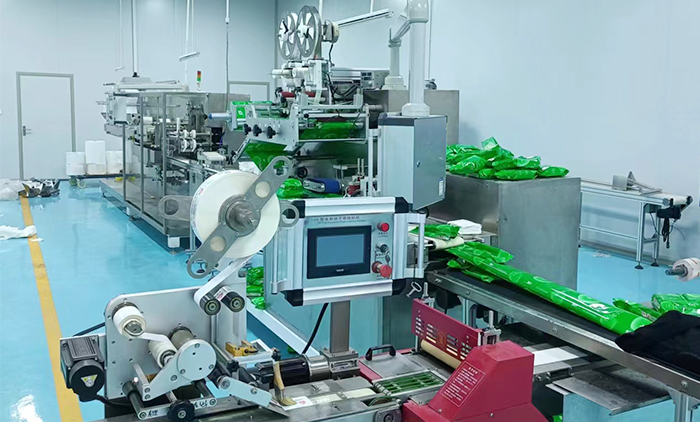 陜西 6道全自動(dòng)濕巾機(jī)器