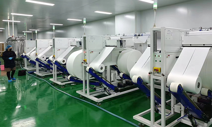 濰坊 20道全自動(dòng)濕巾生產(chǎn)線(xiàn)