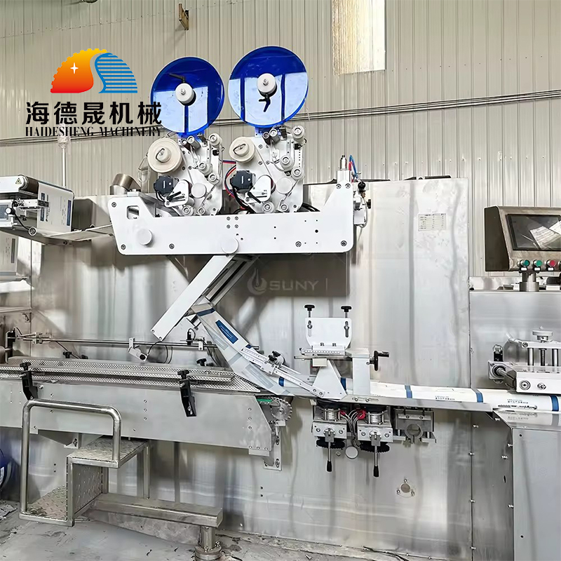 全自動16道濕巾機