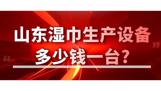 山東濕巾生產(chǎn)設(shè)備多少錢一臺(tái)(附濕廁紙利潤(rùn)分析)