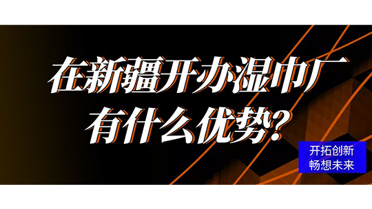 在新疆開(kāi)辦濕巾廠有什么優(yōu)勢(shì)？